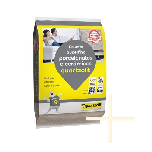 Rejunte Quartzolit Porcelanato 5Kg Marfim 0110.00023.00030FD