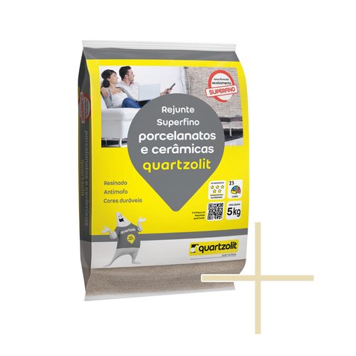 Rejunte Quartzolit Porcelanato 5Kg Bege 0110.00013.0030FD