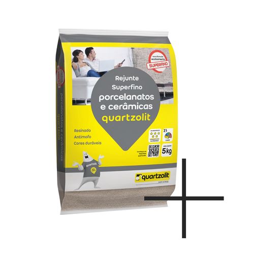 Rejunte Quartzolit Porcelanato 5Kg Preto Grafite 0110.00042.0030FD