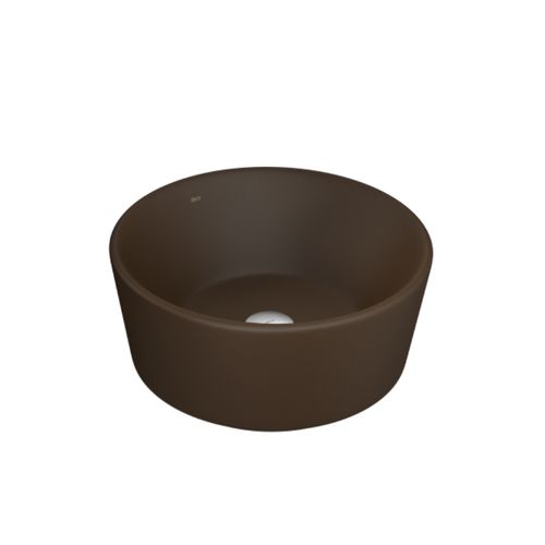 Cuba Deca Apoio Redonda 36cm Marrom Fosco L.146.22
