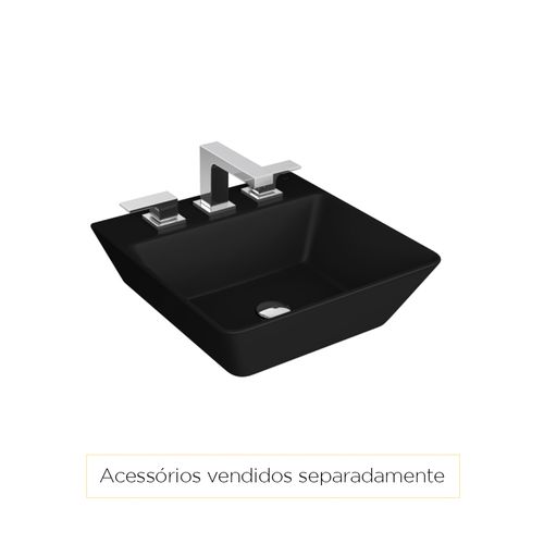 Cuba Deca L.270.94 Apoio 400x420mm com Mesa Ebano Fosco