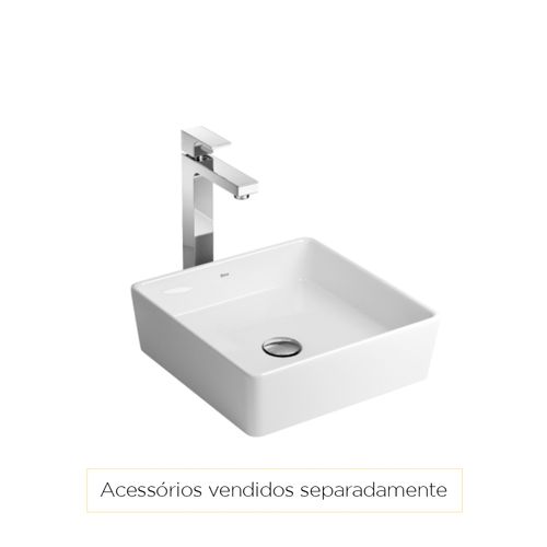 Cuba Deca L.108.17 Apoio Quadrada 350mm Branco