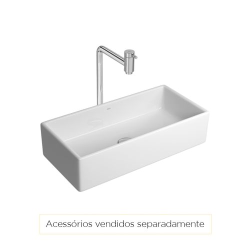 Cuba Deca L.107.17 Apoio Retangular 560x280mm Branco