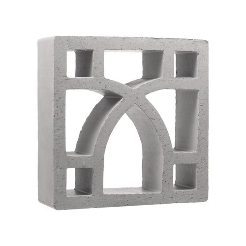 Cobogó Manufatti Argila 25x25 Arabesco Offwhite