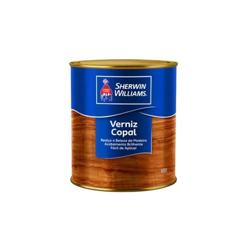 Verniz Sherwin Williams Verniz Copal Brilhante Incolor 0,9 Litros 5900002