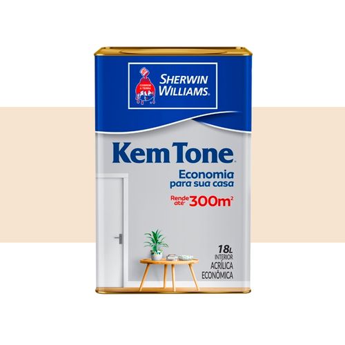Tinta Sherwin Williams Kemtone Acrilico Fosco Palha 18 Litros 2722006