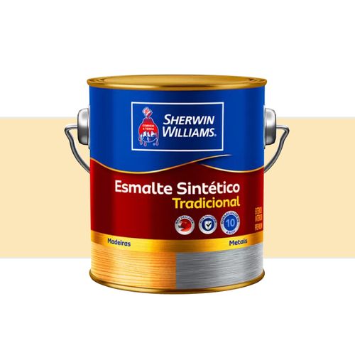 Tinta Sherwin Williams Metalatex Esmalte Sintentico Alto Brilho Areia 3,6 Litros 7311601