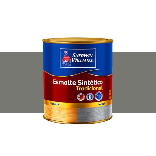 Tinta Sherwin Williams Metalatex Esmalte Sintentico Alto Brilho Cinza Medio 0,9 Litros 7312602