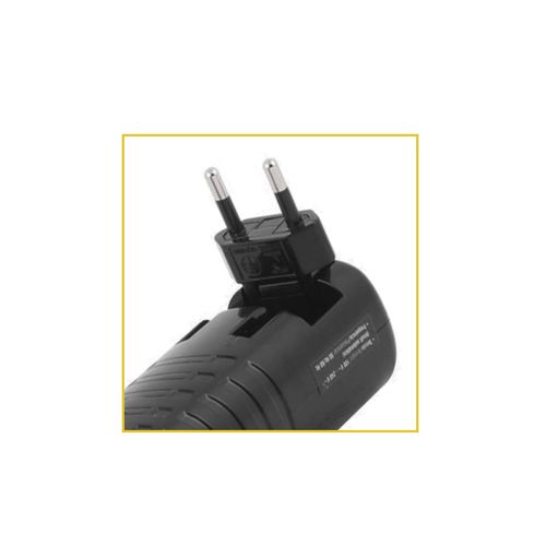 Lanterna Recarregável Vonder com 1 LED Frontal e 6 LEDs na Aba Traseira, Bivolt, LRV 180 — Ref. 8075180000