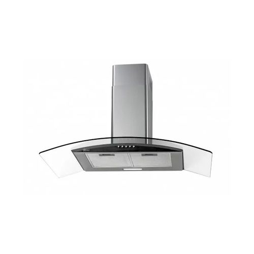 Coifa de Parede Fischer Talent Fit 90cm com Painel de Vidro Preto, 220V — Ref. 28019-63485