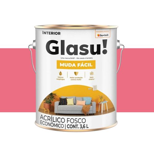 Tinta Glasu Eco Fosco Euforia 3,6 Litros 50147015