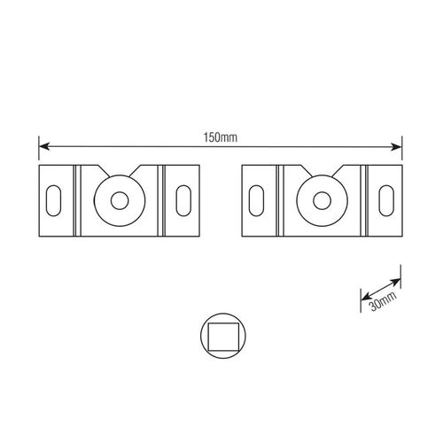Suporte Brasforma Fixo Universal 10 a 71 Para Alvenaria SBRUB750