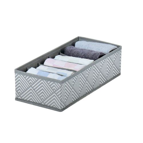 Organizador 6 Divisoria Casa Ok 35x16x9,5cm Marrom FS-VE004