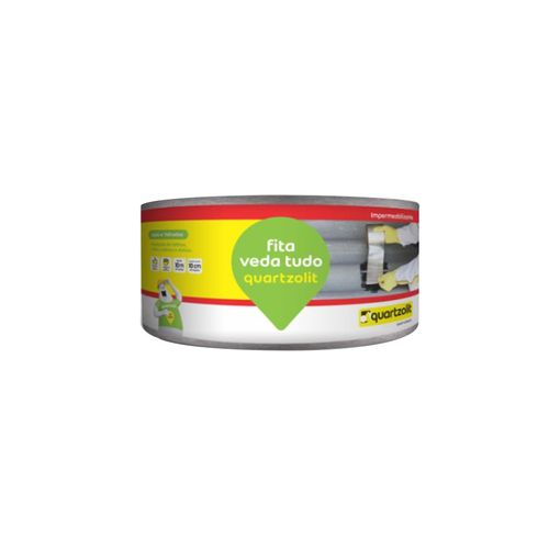 Fita Quartzolit Veda Tudo 10Cm Largura Sleeve 10 Metros de Comprimento 0583000890010