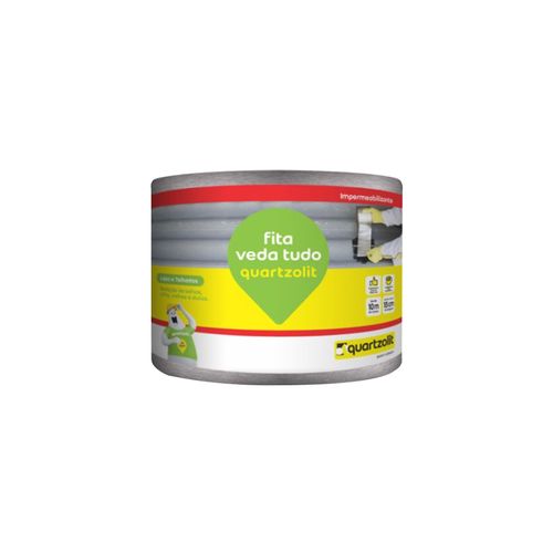 Fita Quartzolit Veda Tudo 15Cm Largura Sleeve 10 Metros de Comprimento 0583000890015