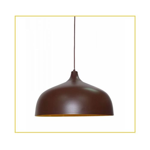 Pendente Kin Luxor 1XE27 46Cm Cafe PD460/CF