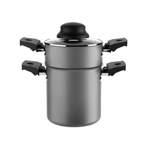 Cuscuzeira Brinox 10Cm 800ML Preto 7100/360