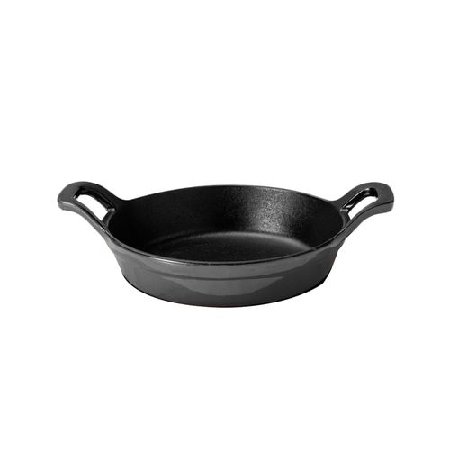 Assadeira Brinox Redonda 18x4,2Cm 0,6 Litros Sauté Cinza 5750