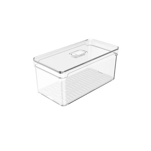 Organizador De Geladeira OU C/Tampa 30x15x13Cm OC350 Natural