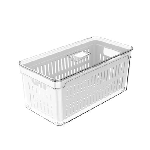 Organizador De Geladeira OU Fresh C/Cesto 5 Litros 0F350 Nat