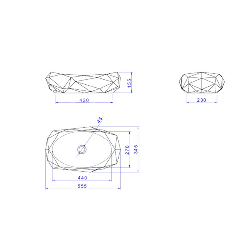 cuba-deca-l-1093-22-apoio-oval-facetada-marrom-fosco-110676-110676