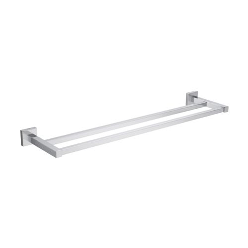 Porta Toalha Deca Barra 2042.C83 Duplo Quadratta Cromado
