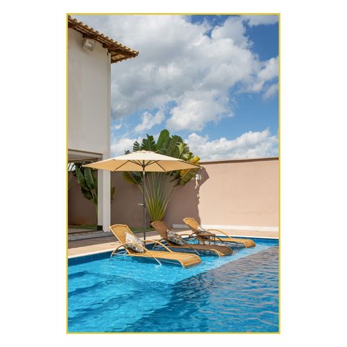 Azulejo Eliane 20x20 Azul Petroleo Onda Brilhante 8040949