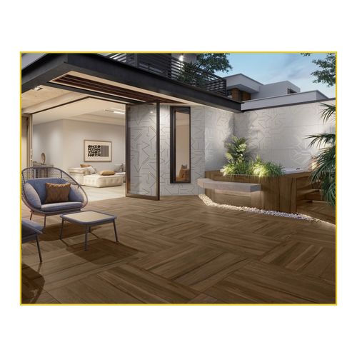 Piso Porcelanato Helena 62X121 Mumbai Esmaltado Retificado Acetinado HAG 120.092