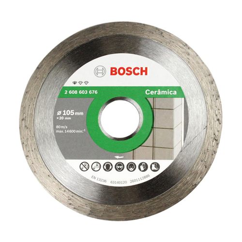 Disco Diamantado Bosch Standard Liso 105mm 2608603676-000