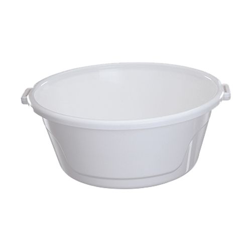 Bacia Plástica Astra para Lavanderia 25 Litros Branca BAC25*BR-BR