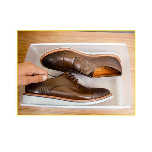 Caixa Organizadora P/Sapato Masculino Protea Transparente 22