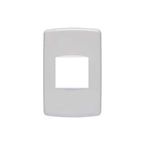 Placa Iriel Duale UP 4x2 2 Módulos Branca 850221