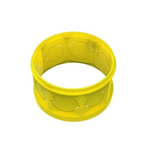 Prolongamento PVC Krona 4X4 para Caixa Luz Octogonal Amarela 1260