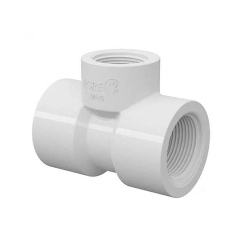 Te PVC Rosca 3/4" X 1/2" Tigre 20202505