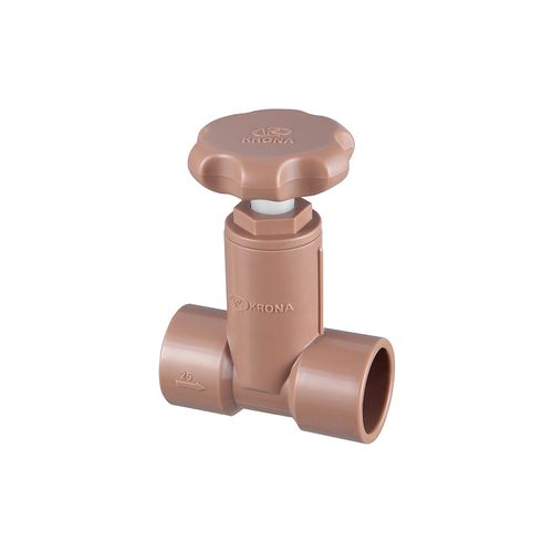Registro Krona Pressão Soldável Marron 25mm 582