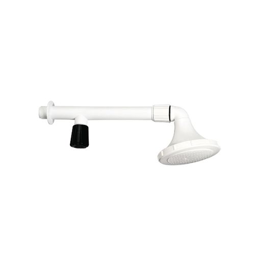 Chuveiro Luconi 4 Curto com Registro Branco 20cm 1614