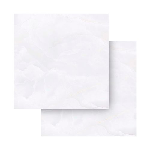 Piso Cerâmico Marmogres 56x56 Onix Bianco Polido Retificado 555004 - LC