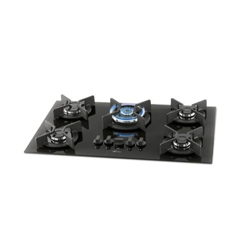 Cooktop Fischer Infinity Vidro 5 Queimadores Gás 26298-57077