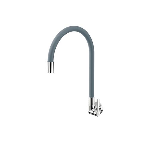Torneira Docol Cozinha Parede Galiflex Cromado/Cinza 00967463