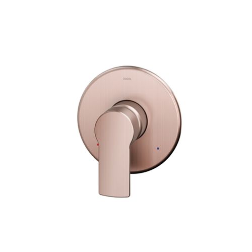 Acabamento Docol Monocomando Chuveiro 3/4" Argon Cobre Escovado 00848669