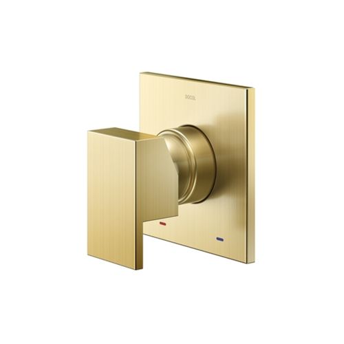 Acabamento Docol Monocomando Chuveiro Ducha New Edge/Minima Ouro Escovado 092