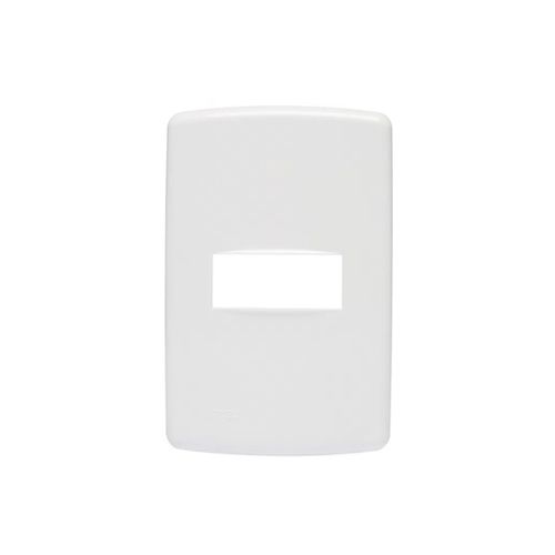 Placa Iriel Duale Up 4x2 1Mod Branca 850211