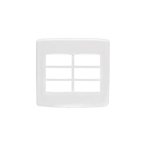 Placa Iriel Duale 4x4 6Mod Branca 850461