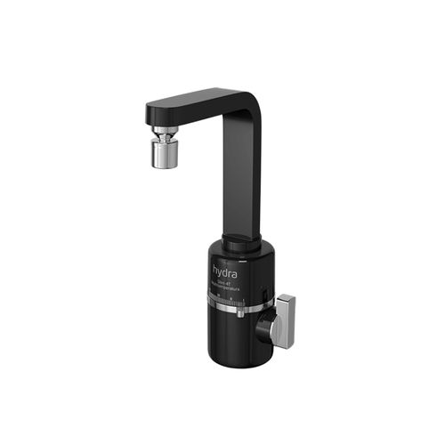 Torneira Hydra Slim Elétrica 4T Mesa Preto 220V 5500W TBSL.4.552PT