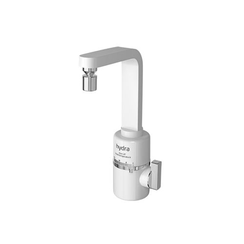 Torneira Hydra Slim Elétrica 4T Parede Branco 220V 5500W TPSL.4.552BR