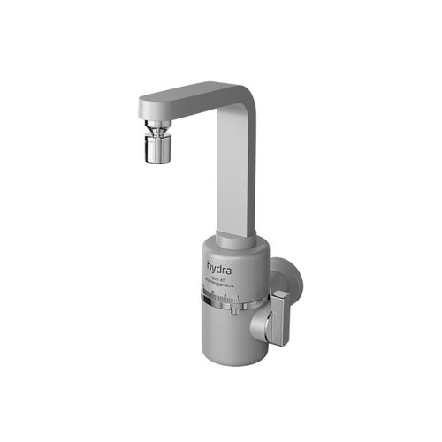 Torneira Hydra Slim Elétrica 4T Parede 127V 5500W Prata FSC TPSL.4.551PF
