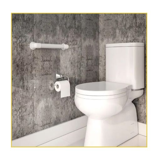 Barra Apoio Astra PVC 40cm Branco BP36/4
