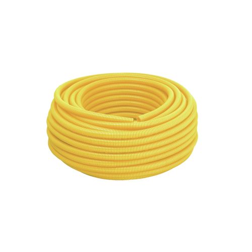 Mangueira Corrugada Plastibras Amarela 25mm Rolo 7 Metros 000023/00030