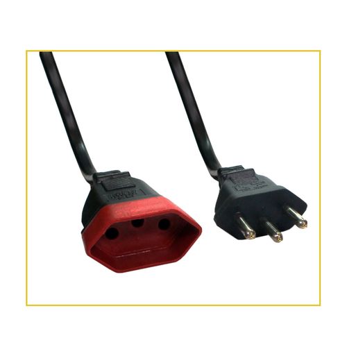 Extensao Force Line Prol.Tripolar 5 Metros Preto 4954