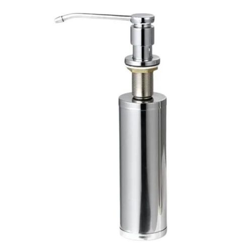 Dispenser Casa Ok Sabão Líquido Inox 320ml Cromado Ok-81655